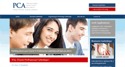 Desktop Screenshot of professionalcadets.com.au