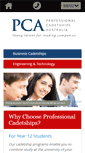 Mobile Screenshot of professionalcadets.com.au